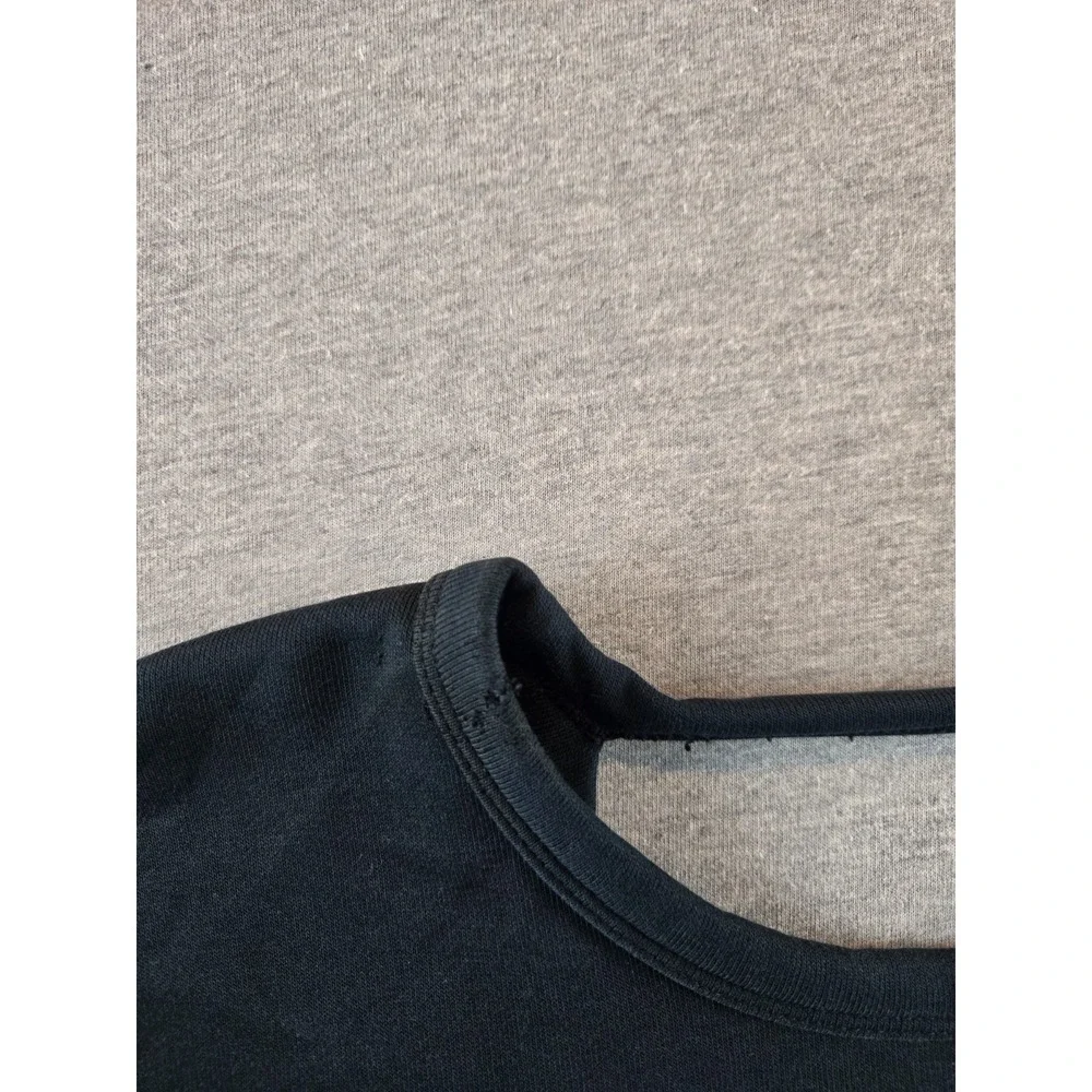 Nike‎ Sweatshirt Womens M Black Open Back Training Top Athleisure 938901-010